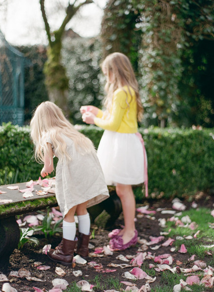 Spring tea party for little girls
