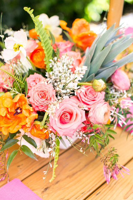 Modern, colorful Bat Mitzvah at the Lombardi House Inspiration