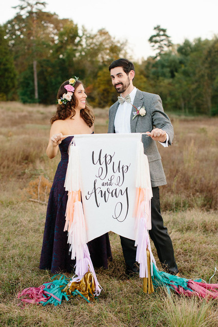 Hot air balloon anniversary