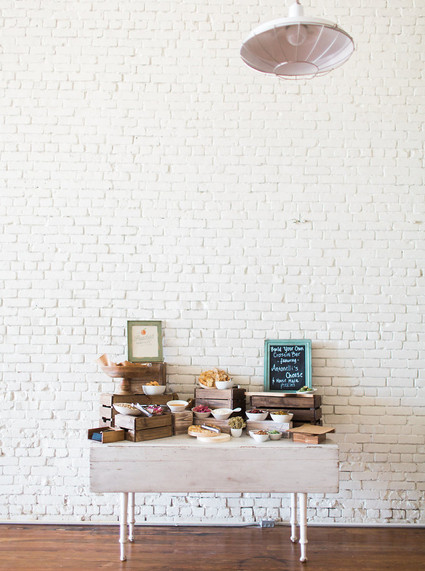 Modern dessert table