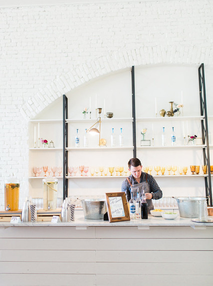 Modern cocktail bar