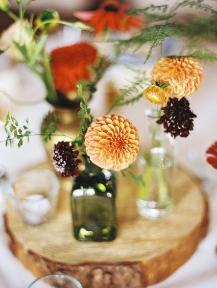 Dahlia wedding flowers