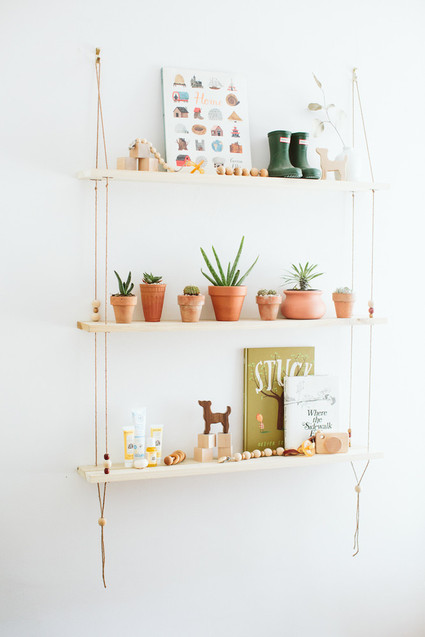 natural bohemian nursery Inspiration