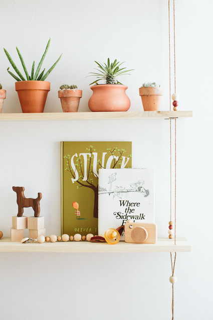 natural bohemian nursery Inspiration