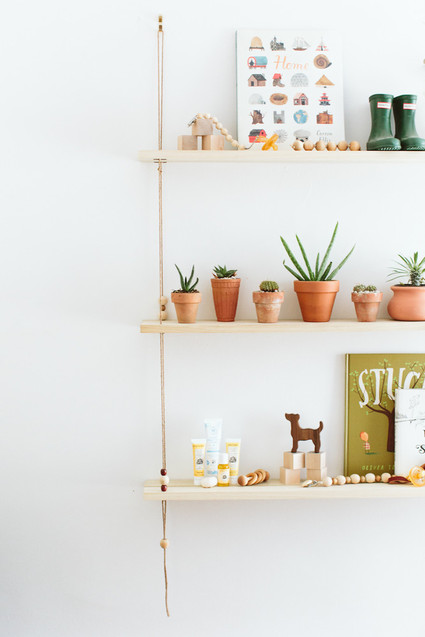 natural bohemian nursery Inspiration