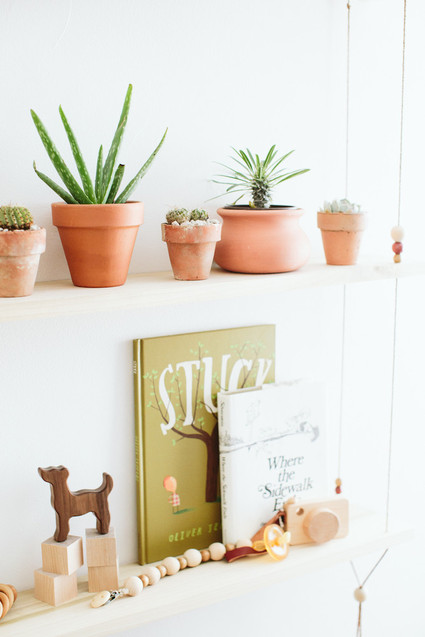 natural bohemian nursery Inspiration