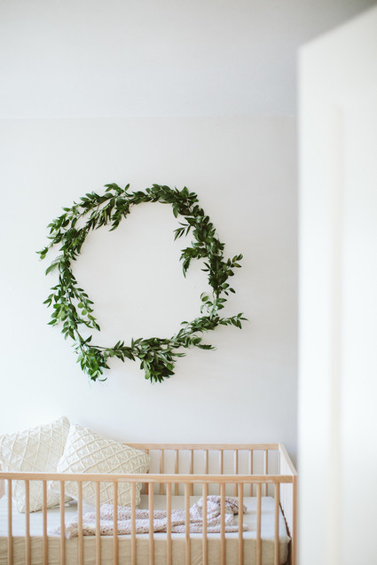 natural bohemian nursery Inspiration