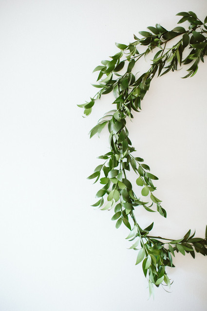 greenery wreath Inspiration