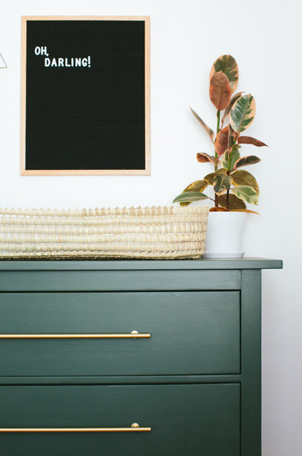 natural bohemian nursery Inspiration