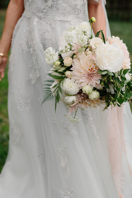 Monique Lhuillier wedding gown