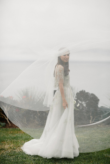 Monique Lhuillier wedding gown