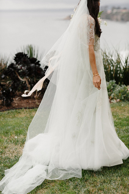 Monique Lhuillier wedding gown