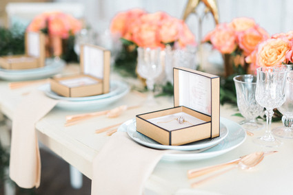 Modern barn wedding inspiration