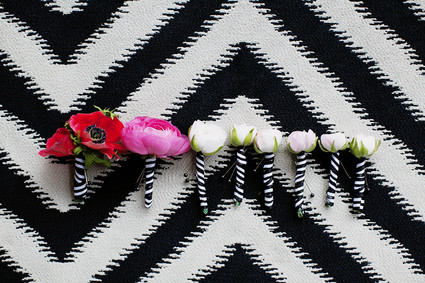 Anemone boutonnieres