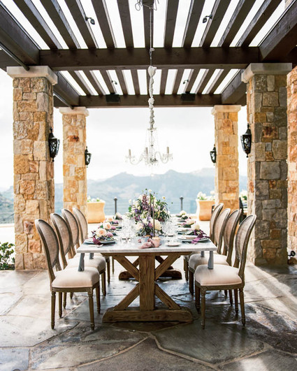 Romantic Malibu Rocky Oaks wedding inspiration