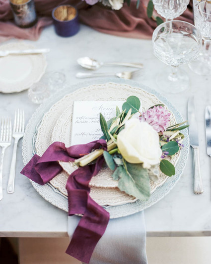 Elegant place setting Inspiration