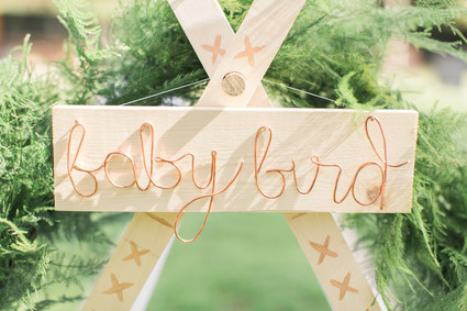 modern camp themed 1st birthday