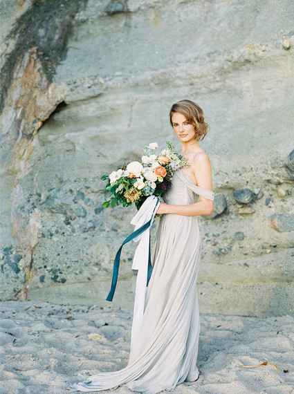 Seaside spring wedding inspiration