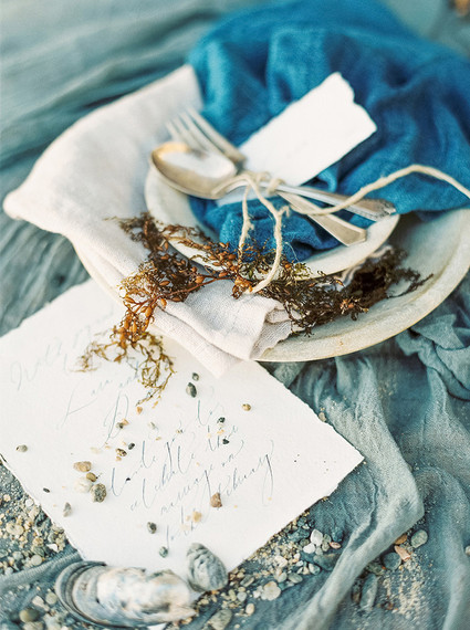 Seaside spring wedding inspiration