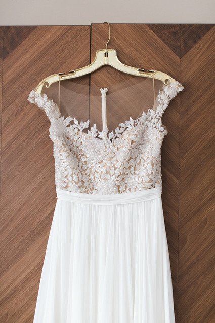 Reem Acra wedding dress