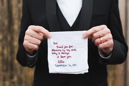 Embroidered hankerchief