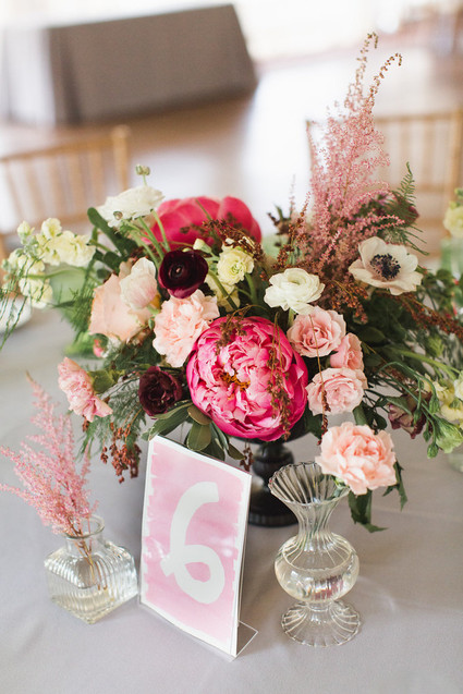 Fall woodland wedding