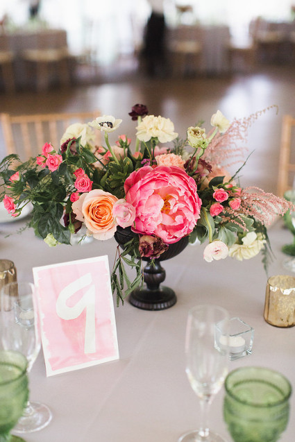 Fall woodland wedding