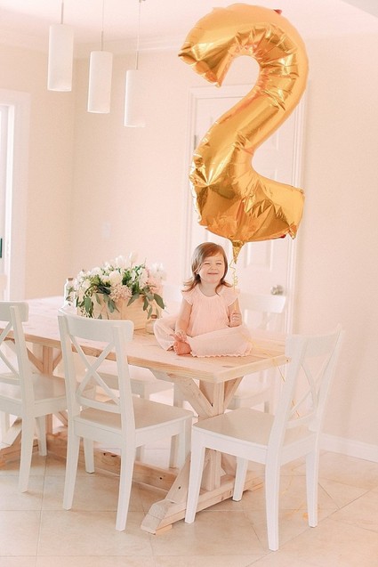 Blush 2nd birthday shoot