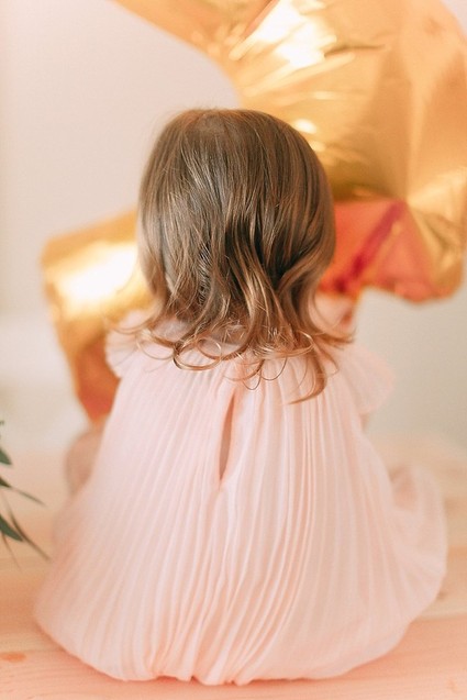 Blush 2nd birthday shoot