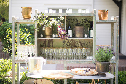 Vintage cocktail bar