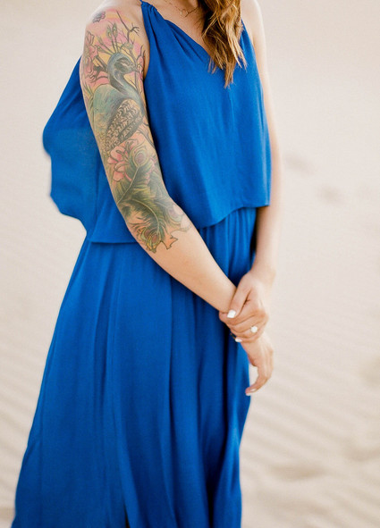 Desert engagement shoot at Algodones Sand Dunes