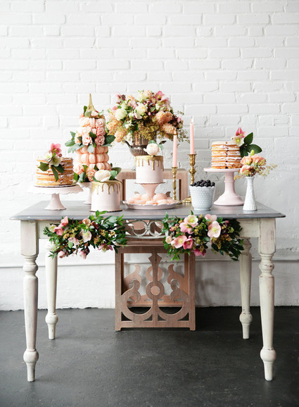 Parisian brunch wedding inspiration Inspiration