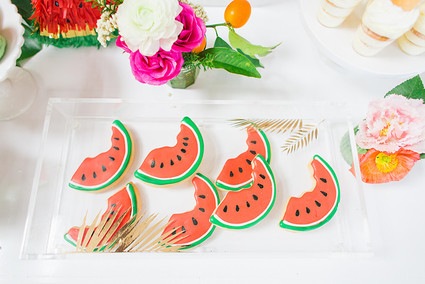 watermelon cookies