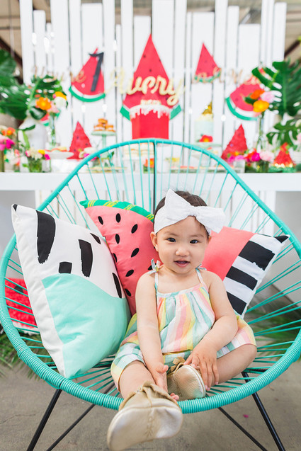 Watermelon 1st birthday party ideas