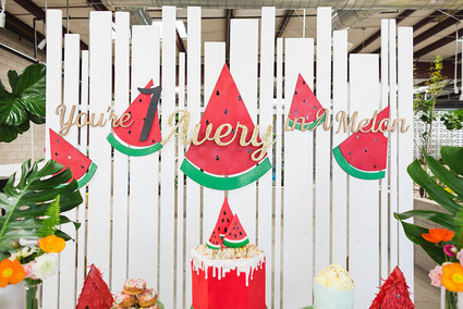 Watermelon 1st birthday party ideas