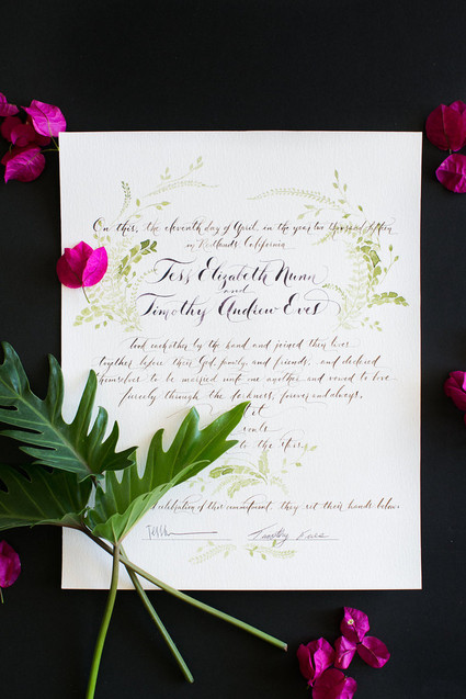 Whimsical California spring wedding