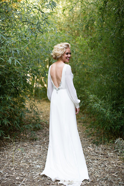 Vintage bridal gown