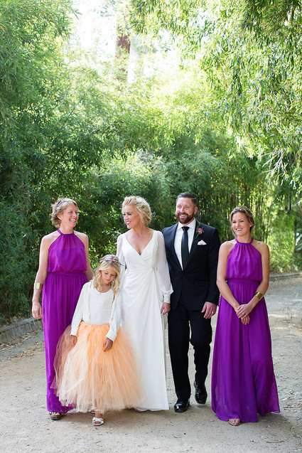 Whimsical California spring wedding