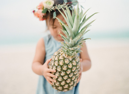 Little girls with flower crowns