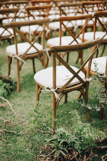 Ceremony chairs