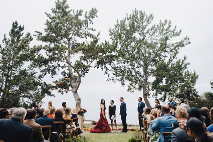 Big Sur wedding ceremony
