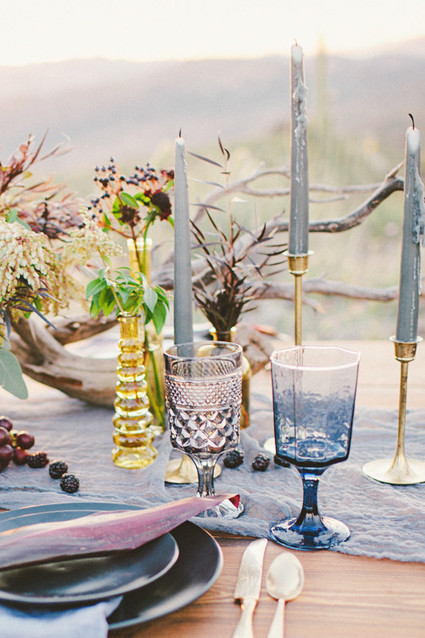 Bohemian Arizona desert wedding inspiration