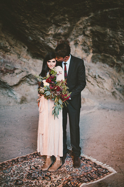 Bohemian Arizona desert wedding inspiration Inspiration