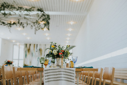 Modern bohemian wedding