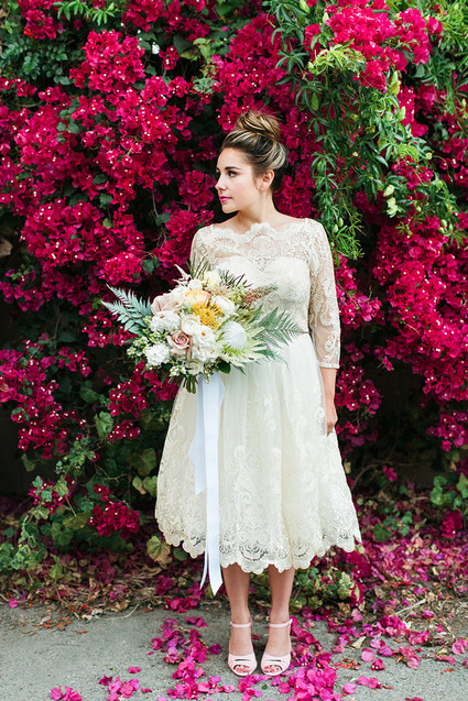Gilded Grace Dress in Champagne by ModCloth