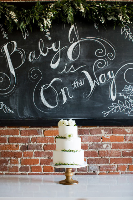 Unique Space baby shower