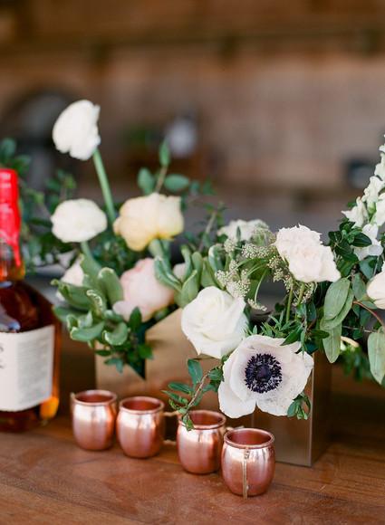 Rustic cocktail bar