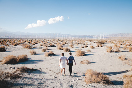 Desert wedding