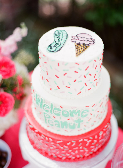 Pickles and Ice Cream baby shower Inspiration