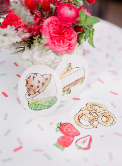 Pickles and Ice Cream baby shower Inspiration